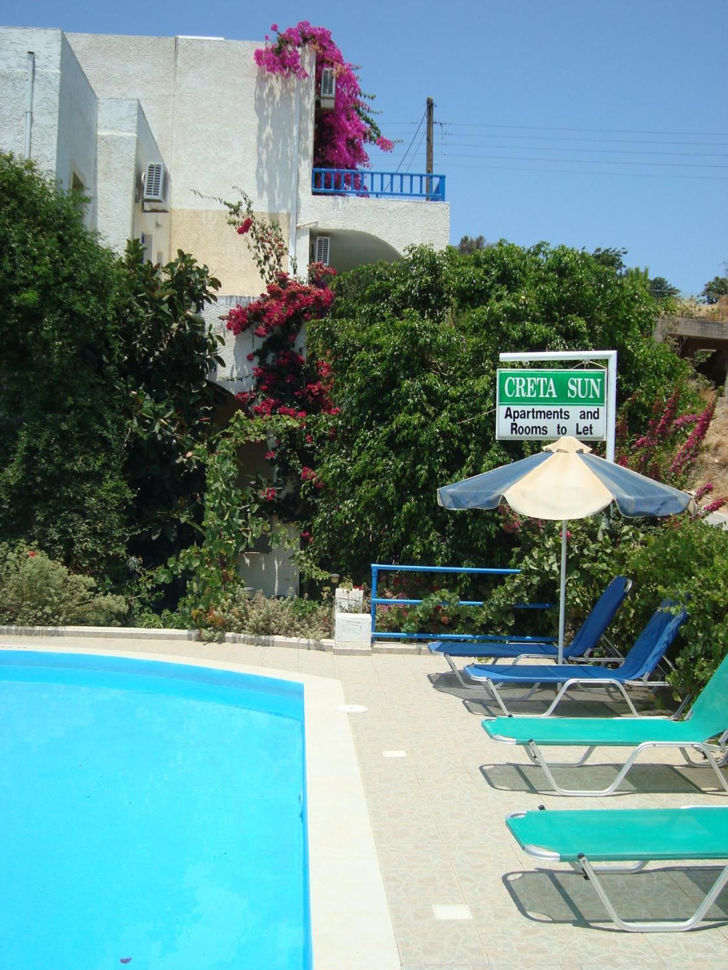 Creta Sun Hotel Studios Agia Pelagia  Exterior foto